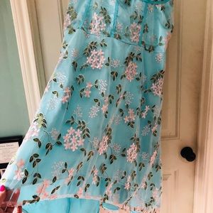 Unique embroidered corset top dress size 16-18